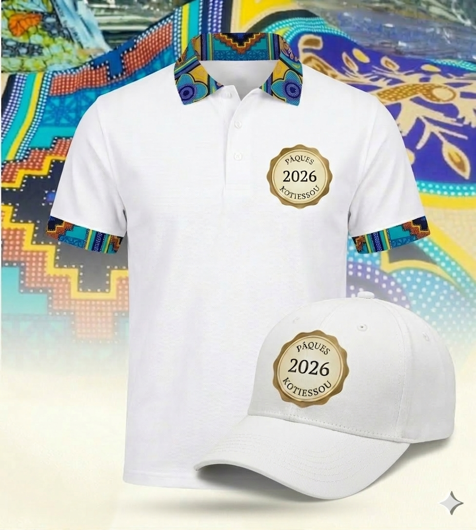 Pâques 2026  : le traditionnel pagne et le polo officiel enfin dévoilés