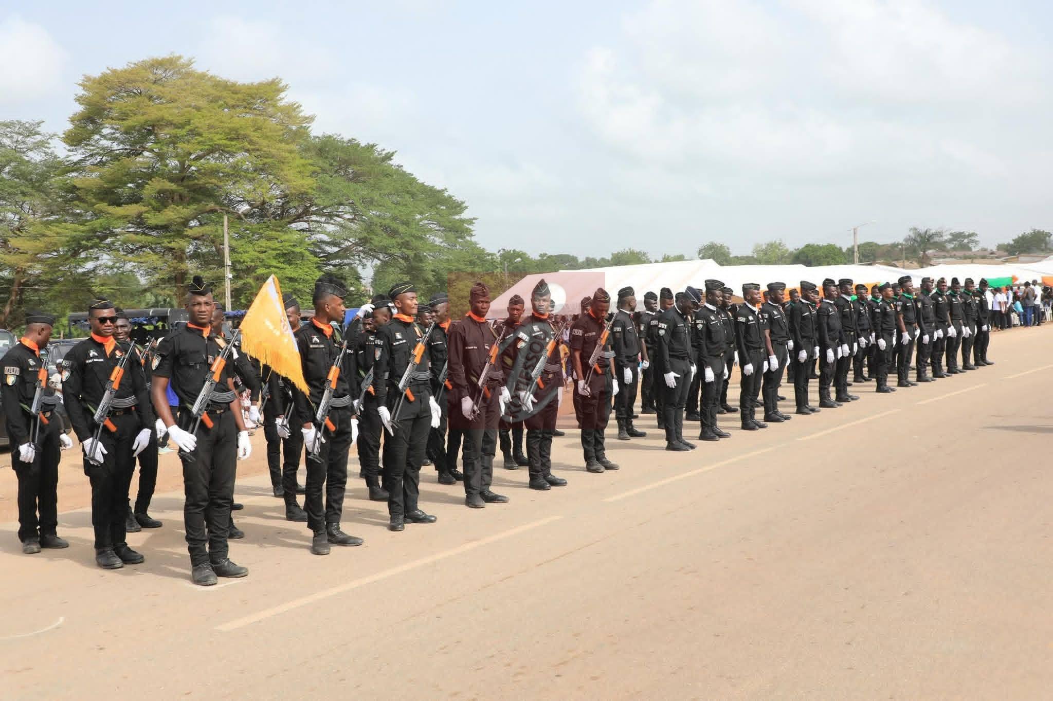 CÉRÉMONIE D’INAUGURATION DU COMMISSARIAT DE POLICE DE TAABO