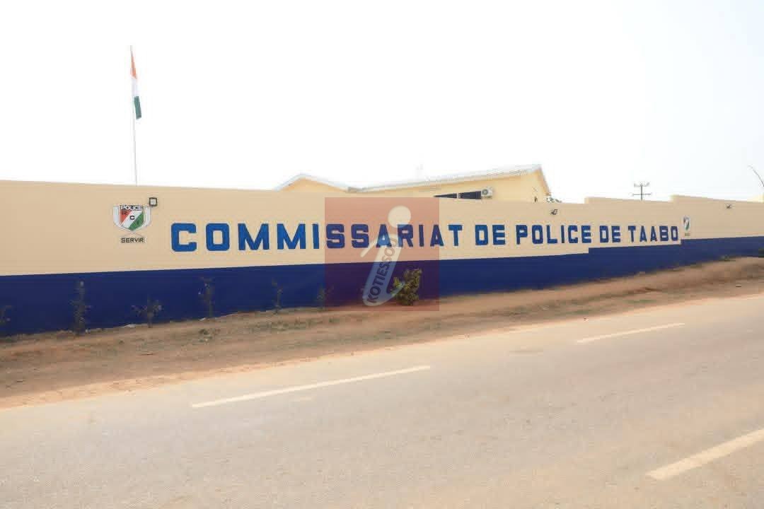 CÉRÉMONIE D’INAUGURATION DU COMMISSARIAT DE POLICE DE TAABO